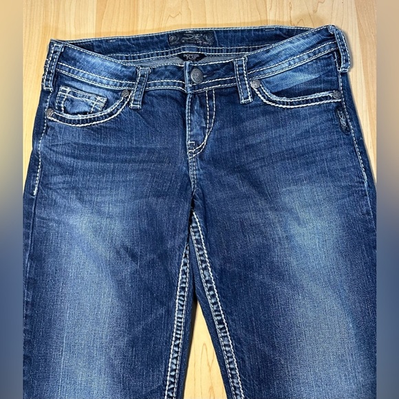 NWOT - Silver - Women’s Pioneer Flap Bootcut Jeans - Picture 4 of 10